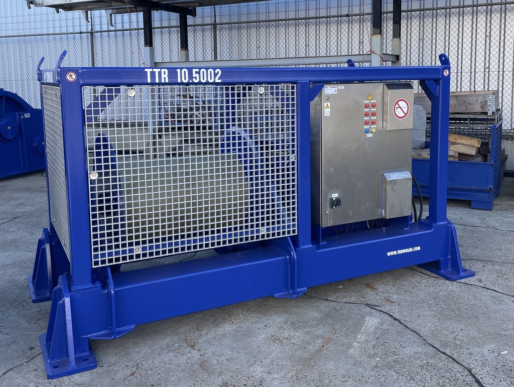 [18455] 15 ton Huisman electric tugger winch