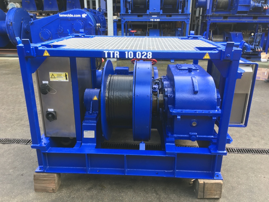 [5778] 10 ton ASM electric mooring winch