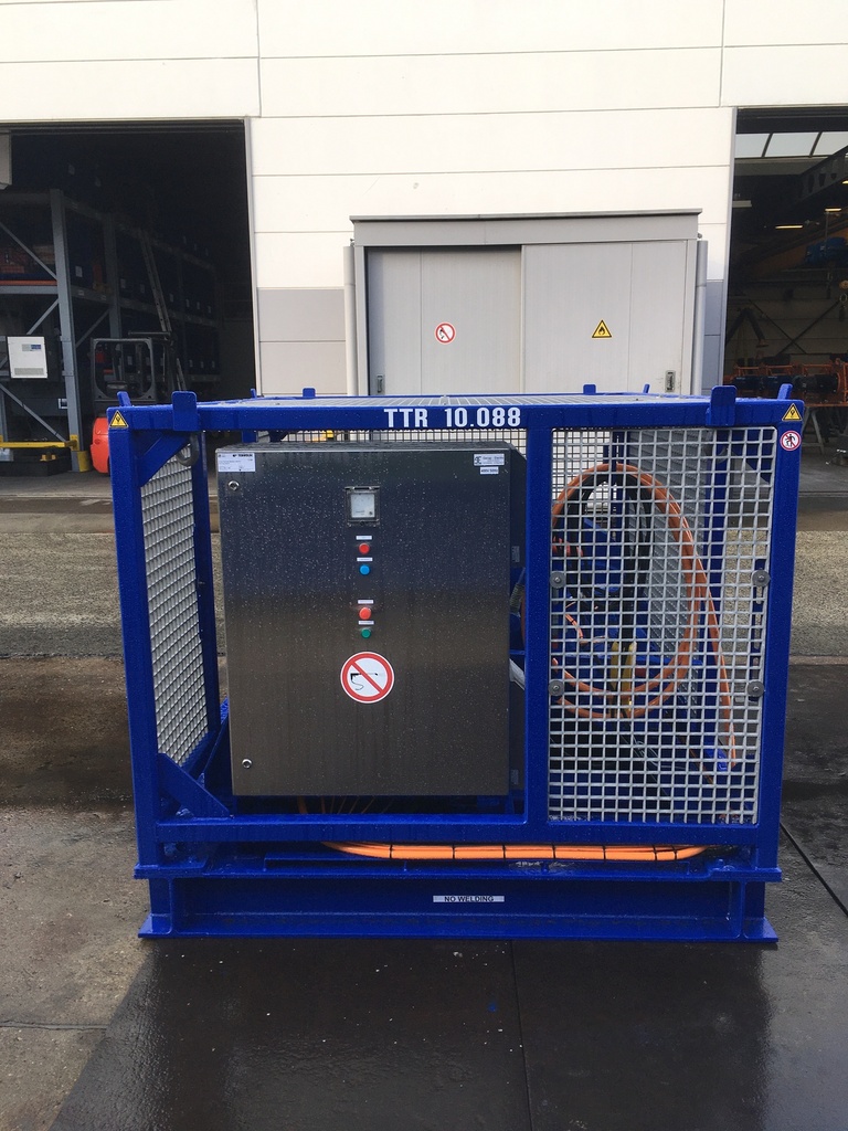 10 ton Herman Sürken electric mooring winch