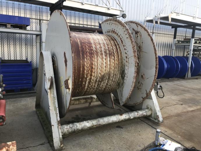 10 ton MES-03074 hydraulic split drum winch