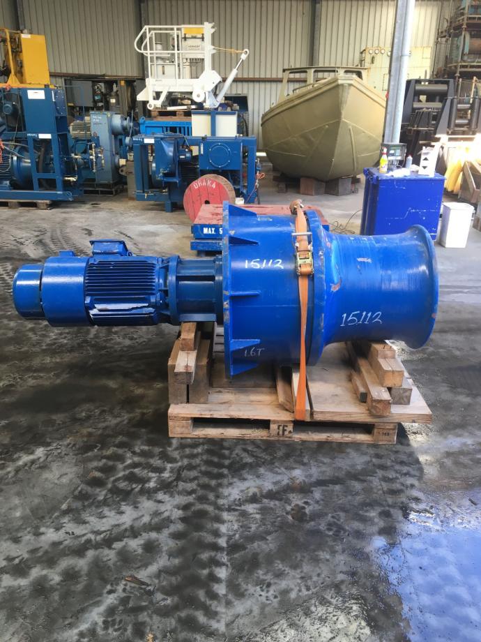 [6116] 15 tn model CE15T electric capstan
