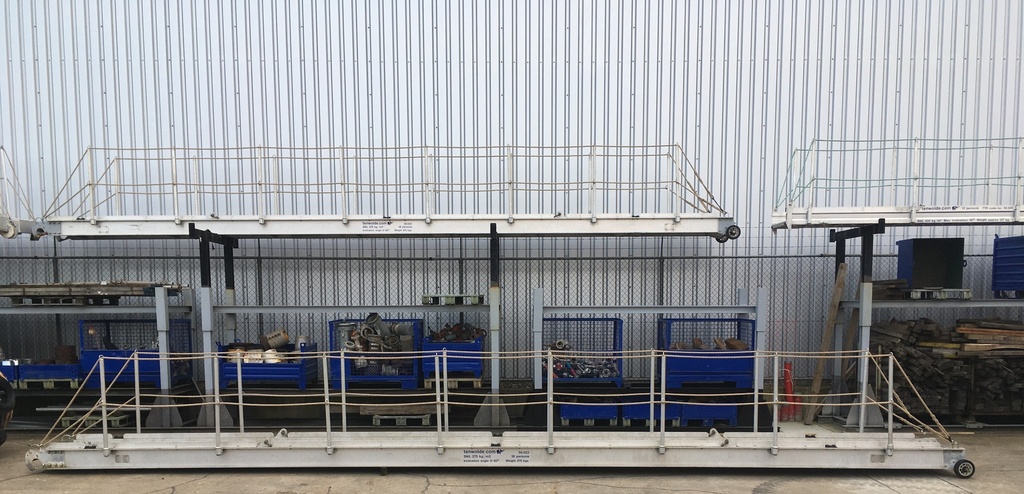 10 m. Samgong aluminium wharf ladder gangway