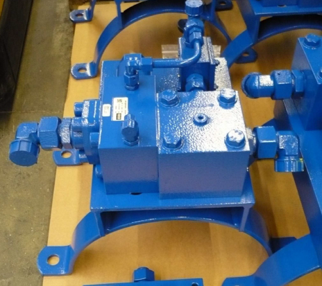 Lock valve block
