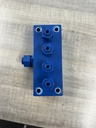 Oil distribution block 1x22L - 4x15L