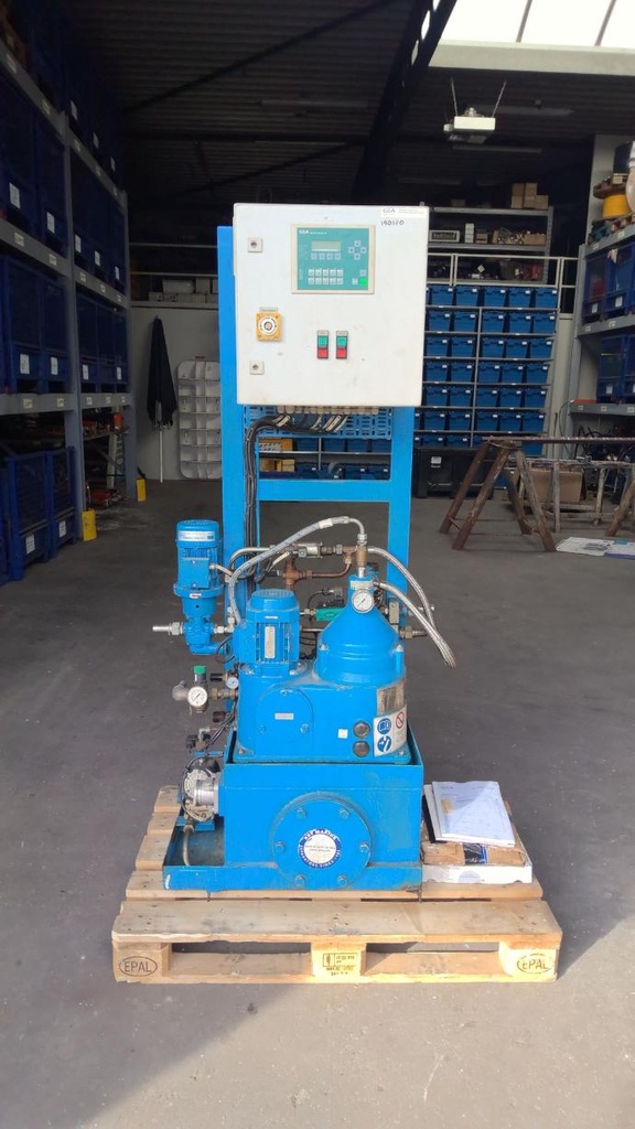 GEA model OSD2-02-137 separator (diesel)