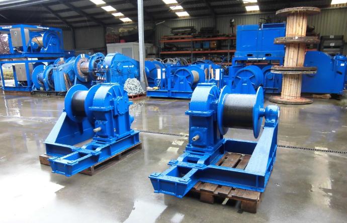 5 ton electric chute winch
