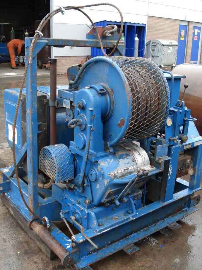5 ton Plumett diesel driven capstan winch
