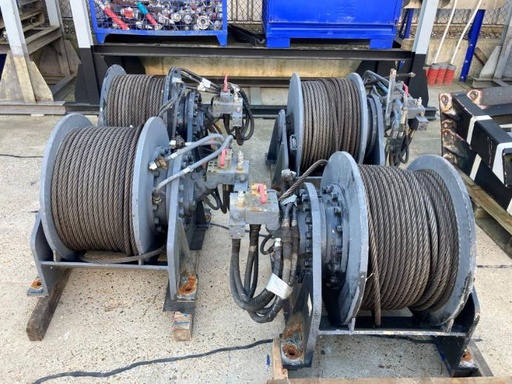 [18994] 10 ton Hydraudyne hydraulic winch