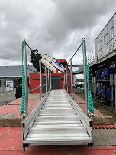 [23601] 6 m. Tyne A 30° Shala aluminium gangway