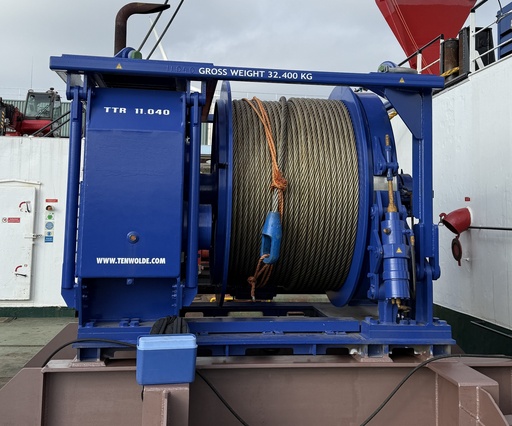 [5952] 65 ton DMT MW-H 650 kN hydraulic mooring winch